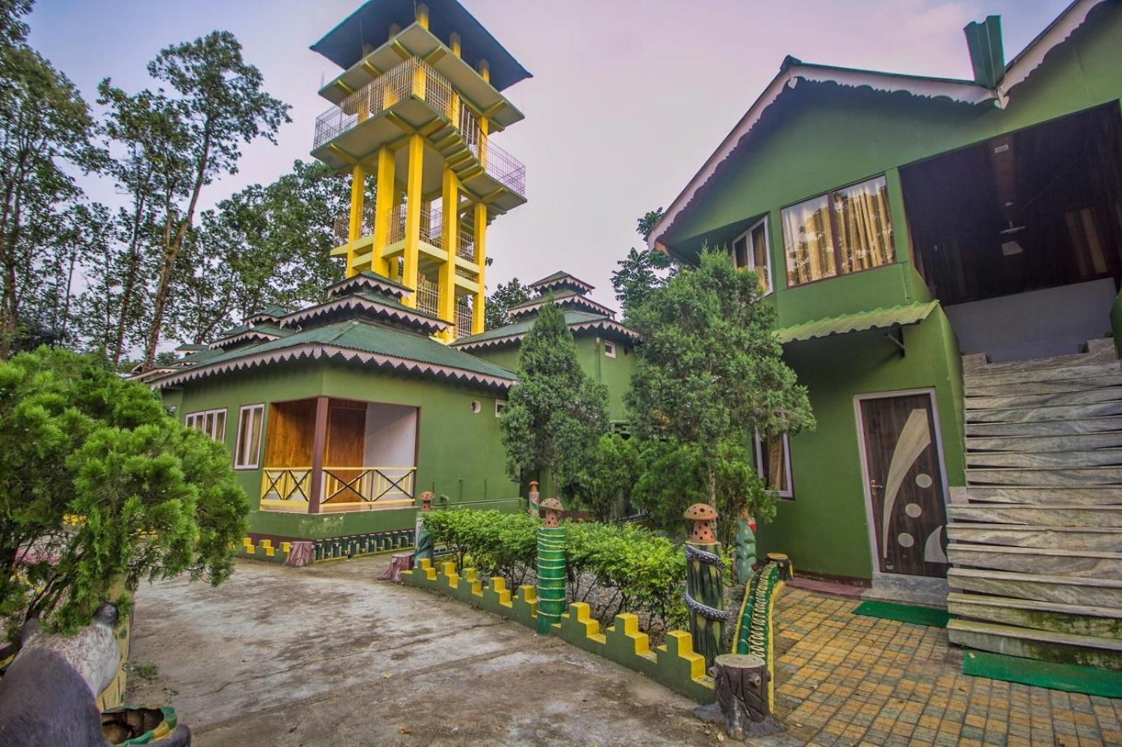 OYO 46691 Jaldapara Rhino Resort Madari Hat Exterior foto